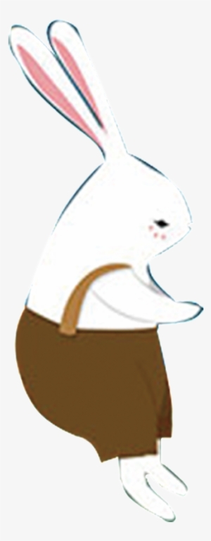 Un Conejo Con Pantalones - Illustration