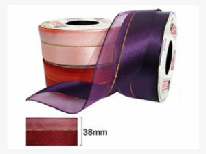 Fita Decorativa Gitex Voil Com Fio Dourado Ref 1976 - Armarinhos Png