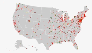 A Map Of All Us Superfund Sites - Trump Election Map 2016