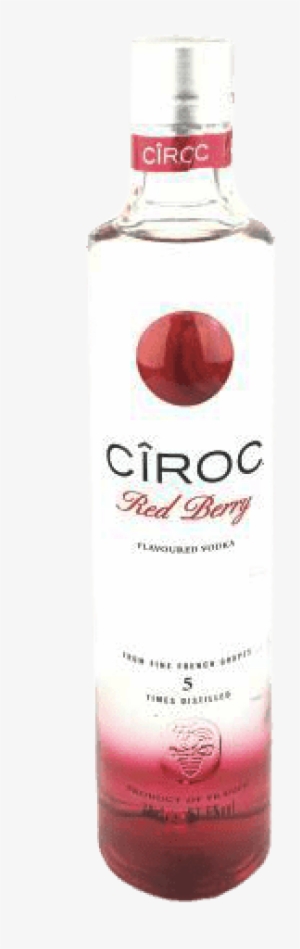Ciroc Red Berry Png Download - Glass Bottle