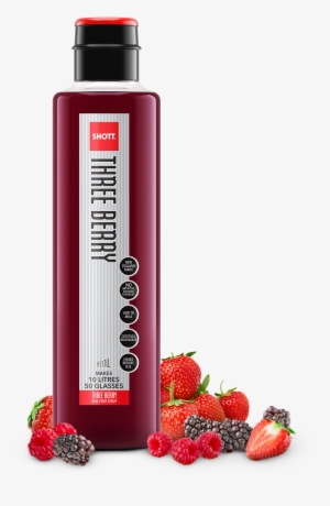 Three-berry - Shott Three Berry Concentrate 1litre