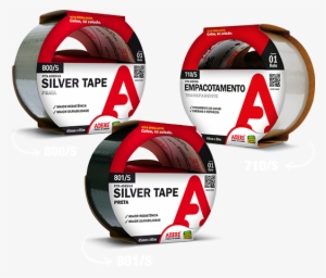 New Packaging Silver Tape And Packaging Tape - Fita Empacotamento Incolor 48mm X 50m Adere