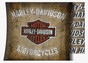 Harley Davidson Bar & Shield Indoor/outdoor Pillow - Harley Davidson