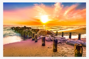 Baltic Coastline Sunset - Sunset