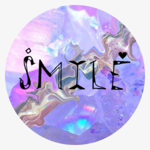 Circle Smile Tumblr Crystal Crystals Cute Kawaii Circu - Kawaii