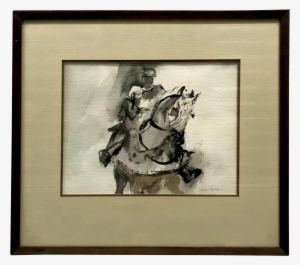 Clipart Transparent Framed Equestrian Chairish - Picture Frame