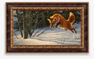 "bound And Determined" Framed Artist's Proof Canvas