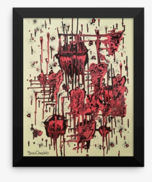 Candy Wax Framed Painting Print - Brad Ormand