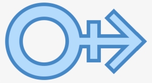 Male Stroke H Icon - Icon