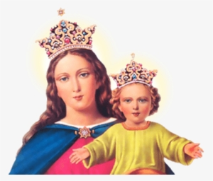 St Mary Jesus Colourful - Mother Mary Help Of Cristian Hd