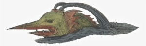 X - Medieval Sea Monster Transparent