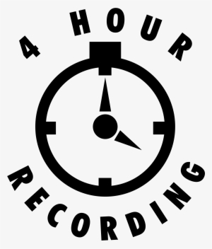 4 Hour Recording Logo Png Transparent - Small Time Icon Png