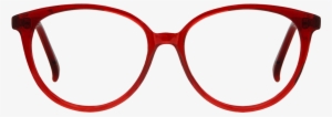 Red Nerd Glasses Png - Glasses
