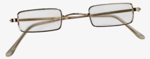 Glasses - Square Wire Frame Glasses