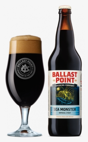 Sea Monster Imperial Stout - Ballast Point Tart Peach Kolsch
