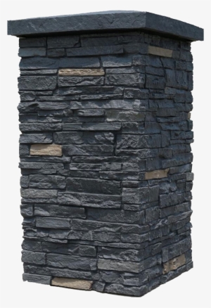 Faux Column Wraps - Nextstone Faux Polyurethane Stone Column Wrap - Brunswick