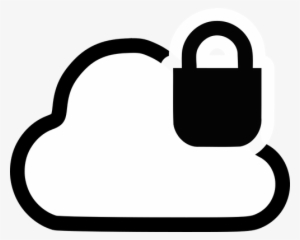 Secure Cloud Public Domain Vectors - Cloud Clipart