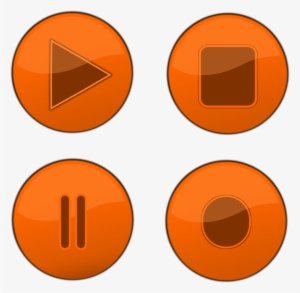 Audio Clipart Audio Recording - Play And Pause Button Png