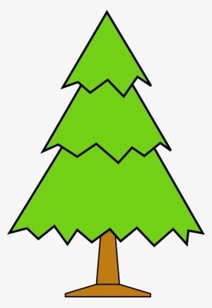 Christmas Tree Cartoon Clip Art Merry Christmas And - Forest Tree Clipart