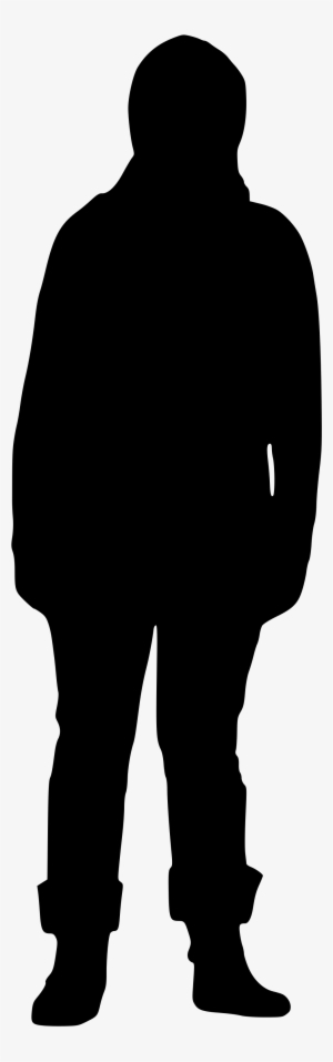 Hooded Man Silhouette At Getdrawings - Hoodie Person Png