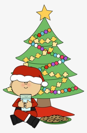 Santa Clipart Christmas Tree - Christmas Tree Santa Clipart