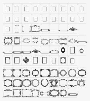 Vintage Frames Font - Font