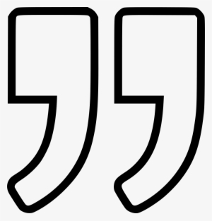 Png File Svg - Quote White Symbol Png