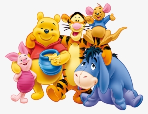 Winnie The Pooh Crew - 3000x2363 PNG Download - PNGkit