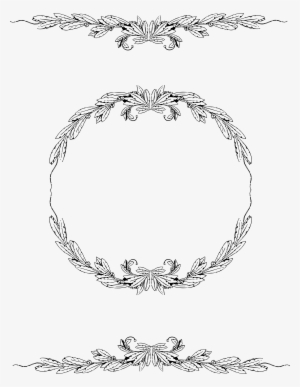 Jpeg Download - Marcos Circulares Vintage Png