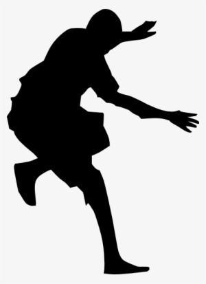 Man Jumping Silhouette Clip Art - Person Jumping Silhouette Png