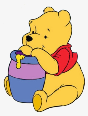 Winnie The Pooh Honey Png Vector Black And White - Winnie The Pooh ...