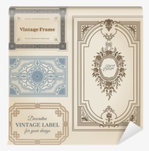 Vintage Frames And Design Elements - Vector Graphics