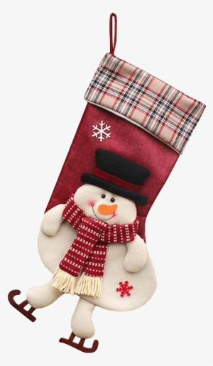 Image Product 8 - Christmas Stockings Dmcore 3pcs 18" 3d Plush Cute Santa