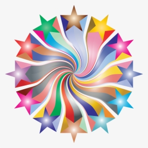 This Free Icons Png Design Of Prismatic Starburst Vortex