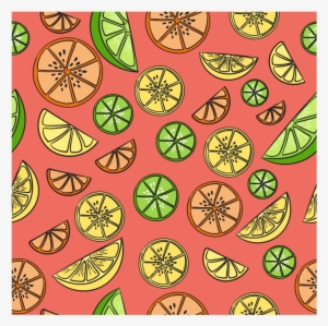 This Backgrounds Is Hand Drawn Lemon Background Illustration - Drawing