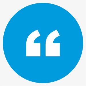 Quote Icon “stormwater Runoff Is One Of The Few Forms - Youtube Round Logo Blue