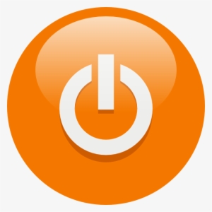Orange Power Button