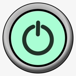 How To Set Use Power Button On Green Background Clipart