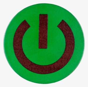 Power Button Coaster - Number