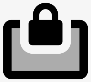 Blocco In Orrizzontale Icon - Shopping