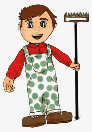 Picture Royalty Free Download Farmer Boy Big Image - Farmer Boy Clipart