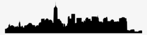 New York Skyline Silhouette - New York City