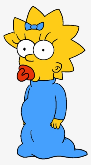 The Simpsons Clip Art Cartoon Clip Art - Simpsons Maggie Png
