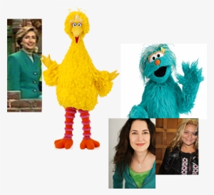 Muppet Wiki Behind The Scenes Sesame Street Hillary - Big Bird And Tweety Bird