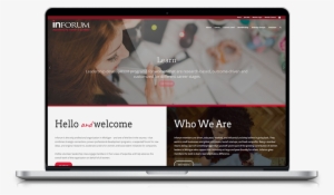 Web Studio Portfolio Laptop Mockup Template - Laptop