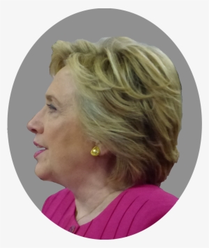 Hillary Rodham Clinton Oval - Layered Hair