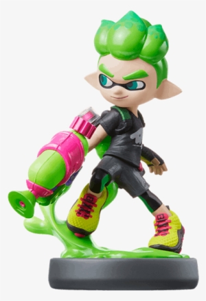 Nintendo Amiibo - Nintendo Amiibo Boy Neon Green (splatoon)