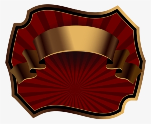 Free Fancy Tag Template Png - Luxury Frames Red Png