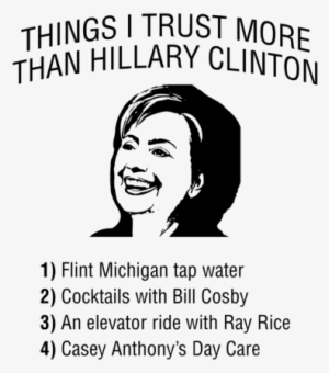 Things I Trust More Than Hillary Clinton