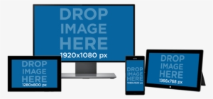 Responsive Mockups - Desktop Tablet Phone Mockup Free